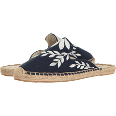 Soludos Embroidered Floral 穆勒鞋