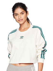 adidas Originals adiBreak 女士高腰衛(wèi)衣