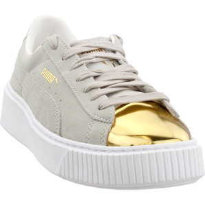 PUMA 彪馬 Suede Creeper 朋克風(fēng)金屬頭女士休閑鞋