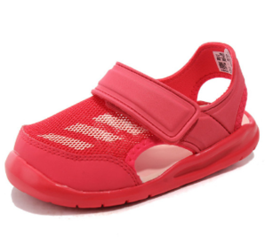 adidas 阿迪達(dá)斯 兒童包頭沙灘涼鞋