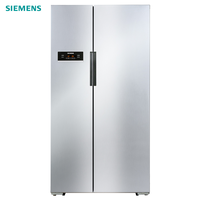 1日：西门子（SIEMENS）KA92NV09TI 610升对开门冰箱 风冷无霜 独立双循环 家用变频冰箱无霜（不锈钢色）