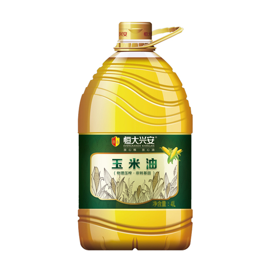88vip恒大兴安非转基因玉米胚芽油4l