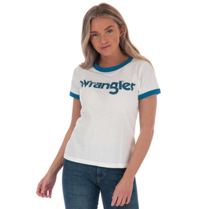 XS碼現(xiàn)貨！Wrangler Womens Logo T-Shirt女士短袖