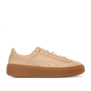 PUMA Womens Naturel Platform Veg Tan Trainers 女士休閑鞋 