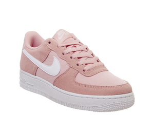  Nike 耐克 Af1 Boys 空軍1號(hào) 珊瑚星塵白運(yùn)動(dòng)鞋