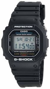 CASIO 卡西歐 G-SHOCK DW5600E-1V 經(jīng)典電子手表? 