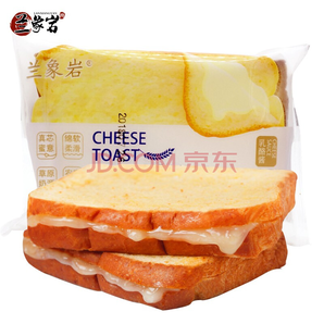 兰象岩乳酪吐司夹心面包500g