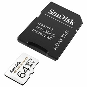 SanDisk High Endurance 64GB U3 V30 microSDXC 存儲卡