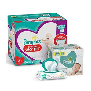 Pampers Cruisers 360? 系列尿不濕+送336抽寶寶濕巾