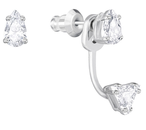 Swarovski 施華洛世奇  不對稱造型耳釘