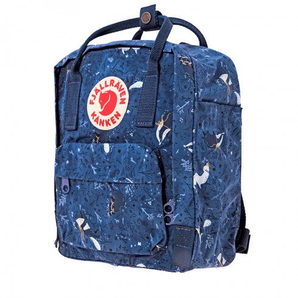 Fjallraven 北极狐 Kanken 蓝色迷你双肩包