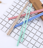 小麦桔秆防滑环保筷子 4双装
