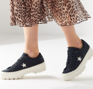 Converse One Star 松糕休閑鞋女