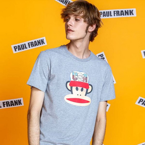Paul Frank 大嘴猴 男士 短袖T恤