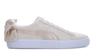 PUMA 彪馬 Suede Bow Varsity Trainers 女士休閑鞋  