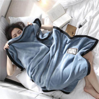 眠度 高密度法兰绒午睡毯 100*150cm