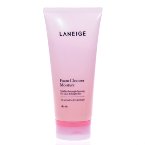 蘭芝Laneige 洗面奶 粉色 保濕 180ml （新舊版本隨機(jī)發(fā)貨）