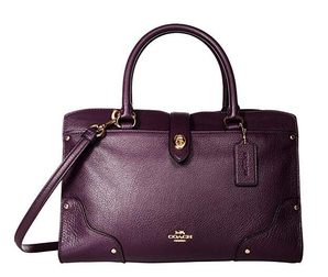 COACH蔻馳 Mercer 30 Satchel 女士真皮兩用包