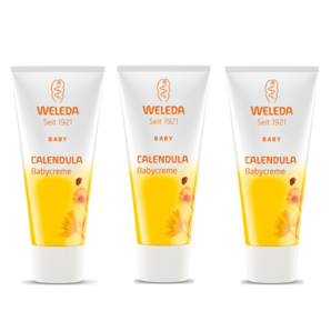 現(xiàn)貨！Weleda 維蕾德金盞花嬰幼兒護(hù)臀霜 3支裝 3x75ml