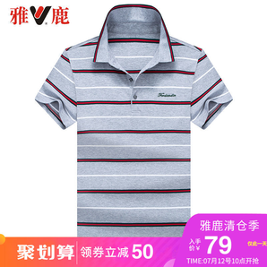 yaloo/雅鹿 男装休闲polo衫