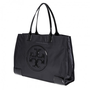 Tory Burch 汤丽柏琦 Ella黑色手提托特包