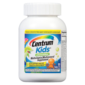 Centrum 善存 兒童多種復(fù)合維生素礦物質(zhì)水果咀嚼片 80粒