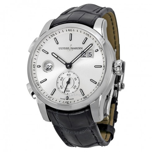 ULYSSE NARDIN 雅典 GMT 雙時(shí)區(qū) 3343126-91 男士機(jī)械腕表