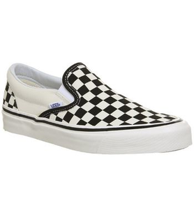 VANS 男款經(jīng)典棋盤格一腳蹬板鞋