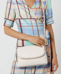 Kate Spade  凱特絲蓓 Polly 女士拉鏈翻蓋斜挎包