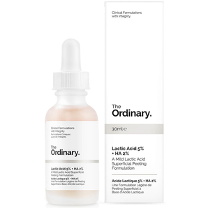 The Ordinary 5% 乳酸 + 2% 透明質(zhì)酸去角質(zhì)精華 30ml