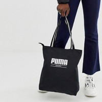 Puma Core Base black shopper帆布包