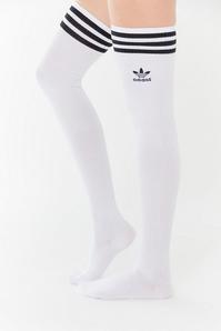  adidas Originals 阿迪達斯三葉草 女士Roller Thigh High Sock 大腿襪 