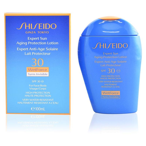 SHISEIDO 資生堂 新艷陽夏臻效水動力防曬乳液 藍(lán)胖子 spf30 100ml