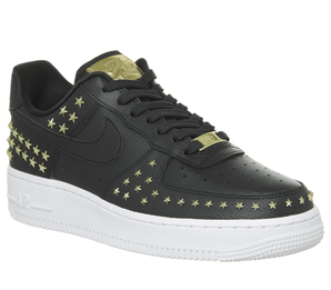 Nike 耐克 Air Force 1 07 空軍1號 黑色星星女士運動鞋