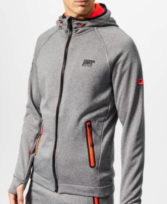  Superdry 極度干燥 Zip Hoody 男子訓練夾克