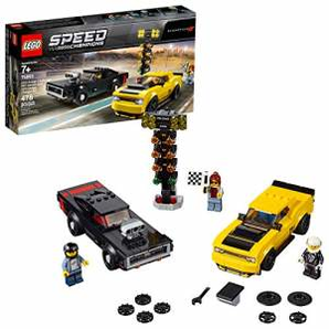 LEGO樂高 Speed Champions 2018 道奇 挑戰(zhàn)者 惡魔 + 1970 道奇 Charger R/T