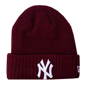NEW ERA New York Yankees Waffle 男士針織帽