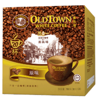 旧街场 马来西亚进 口三合一白咖啡 原味38g*20条