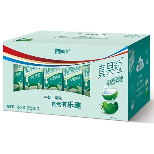 蒙牛 真果粒牛奶饮品(椰果)250ml*12盒