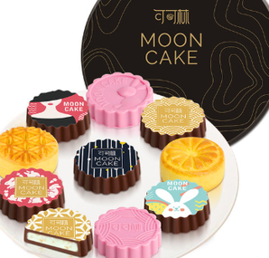 22日10點！cocoa forest/可可林 中秋巧克力月餅禮盒裝 10顆