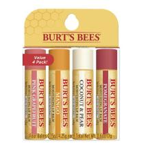 Burt's Bees 小蜜蜂 天然保濕唇膏 4支裝 混合水果味