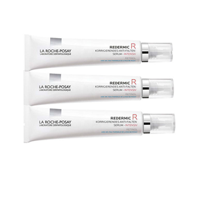  La Roche-Posay 理膚泉 Redermic R 抗皺再生修護(hù)滋潤(rùn)精華霜 30ml*3支裝