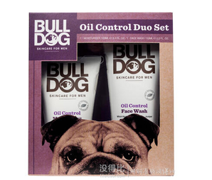 Bulldog 斗牛犬 男士控油兩件套裝 乳液100ml+潔面乳150ml