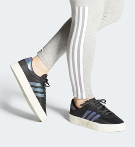 國內(nèi)￥ 899！Adidas阿迪達斯  SAMBAROSE 女子經(jīng)典運動鞋