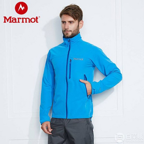 Marmot 土拨鼠 F81130 M3男士透气防泼水软壳