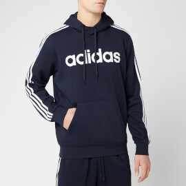 adidas 阿迪達(dá)斯 Essential 3 Stripe 男款連帽衛(wèi)衣