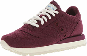 Saucony 圣康尼 Jazz Original Burgundy Ankle-High 女士運動鞋