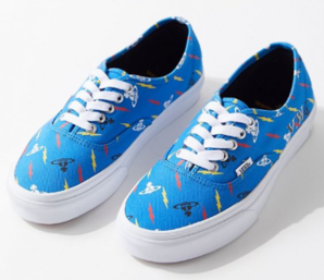  Vans X Vivienne Westwood 聯(lián)名 Authentic 印花帆布鞋女