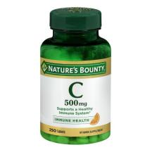 Nature's Bounty 自然之寶 維生素C VC咀嚼片 500mg 90粒 香橙味