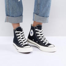 CONVERSE Chuck Taylor All Star 70 帆布高幫女士運動鞋